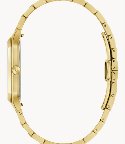 Bulova Tony Bennett “We Are All Here” Silver Dial Gold-Tone Bracelet Watch