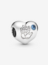Pandora Moments Baby Boy Handprint Heart Charm