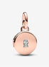 Pandora Moments 14K Rose Gold Plated Openable & Engravable Love Locket Charm