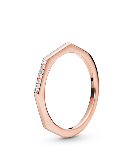 Pandora Rose Multifaceted Ring Size 7