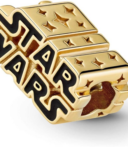 Star Wars Shining 3D Logo Charm