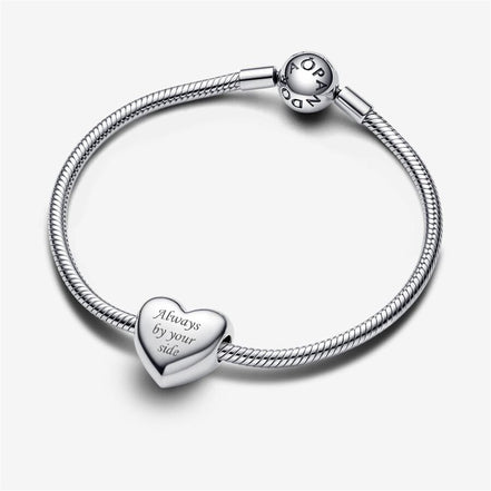 Pandora Moments Be Love Engravable Large Heart Charm
