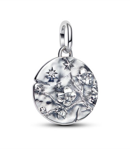 Pandora ME Cherry Blossom Medallion Charm