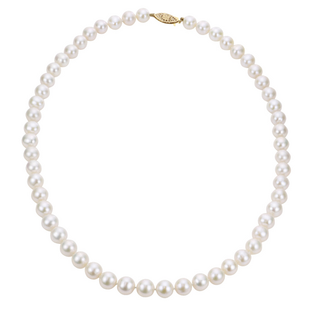 Imperial Pearl Ladies AA Freshwater Pearl Strand Necklace