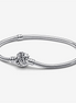 Pandora Disney Tinker Bell Clasp Moments Snake Chain Bracelet Size 19