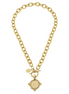 Susan Shaw Coin Toggle Necklace