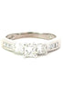 Three Stone Diamond Engagement Ring