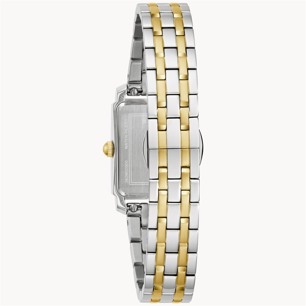 Bulova Ladies Classic Sutton Two-Tone Stainless Steel Bracelet Watch
