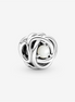 Pandora Moments June White Mother of Pearl Eternity Circle Charm