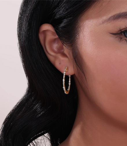 30 mm Hoop Earrings