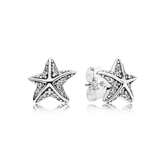 Pandora Moments Tropical Starfish Stud Earrings