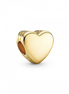 14K Gold Plated Engravable Heart Charm
