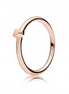 Pandora Moments Rose Puzzle Heart Ring Size 5
