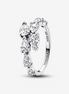 Pandora Timeless Sparkling Overlapping Band Ring Size 8.5