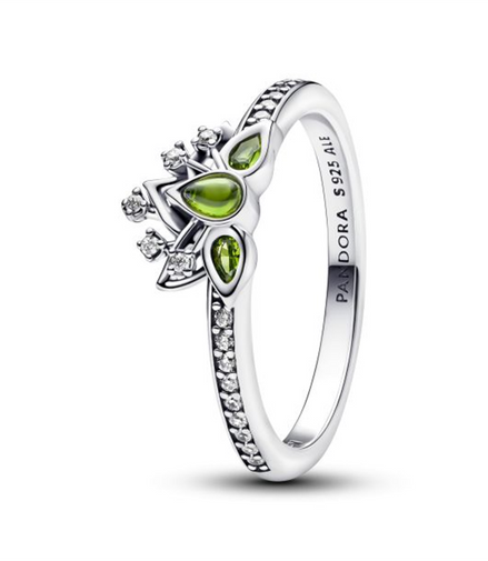 Pandora Disney Princess Tiana Tiara Ring Size 6