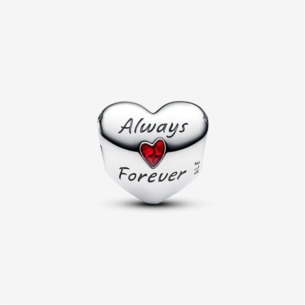 Pandora Disney Mickey Mouse & Minnie Mouse Heart Charm