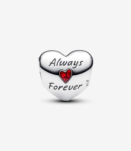 Pandora Disney Mickey Mouse & Minnie Mouse Heart Charm