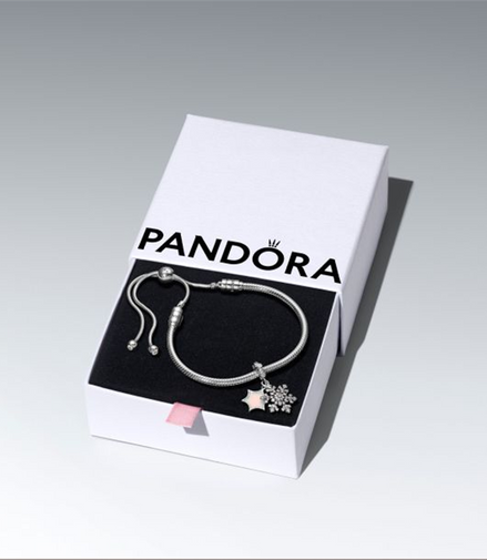 Pandora I Melt For You Bracelet And Charm Gift Set