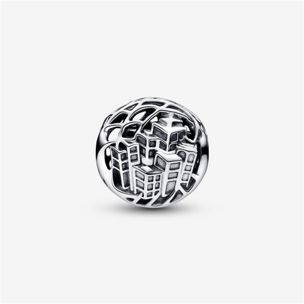 Pandora Marvel Spider-Man Soaring City Charm