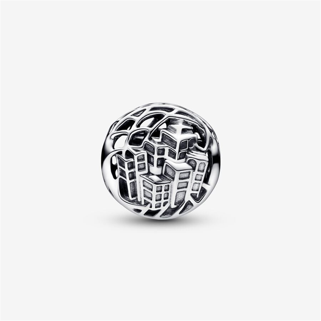 Pandora Marvel Spider-Man Soaring City Charm