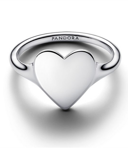 Pandora Engravable Heart Ring Size 54