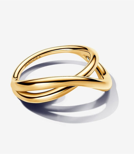 Pandora Essence Organically Shaped Infinity Ring Size 7.5