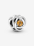 Pandora Moments November Honey Eternity Circle Charm