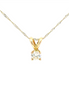 Diamond Pendant Necklace 0.25 CTW