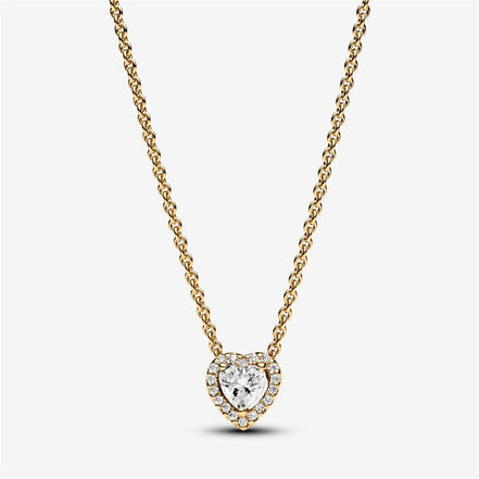 Pandora Timeless Sparkling Elevated Heart Jewelry Gift Set