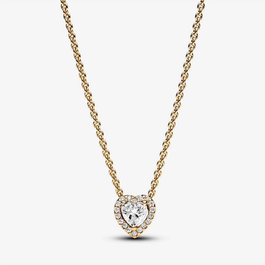 Pandora Timeless Sparkling Elevated Heart Jewelry Gift Set