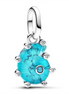 Pandora Blue Murano Glass Sea Snail Dangle Charm