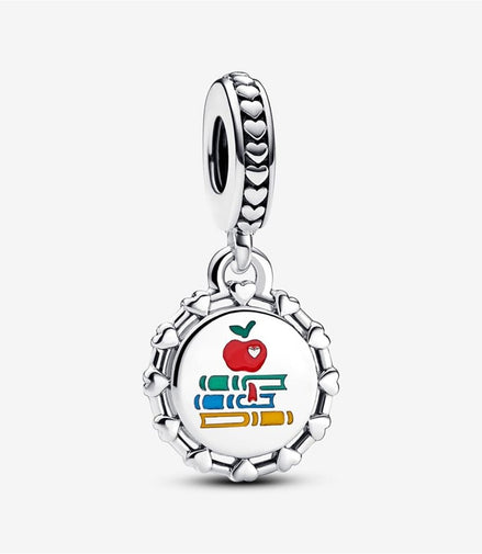 Pandora Moments School Teacher Engravable Dangle Charm