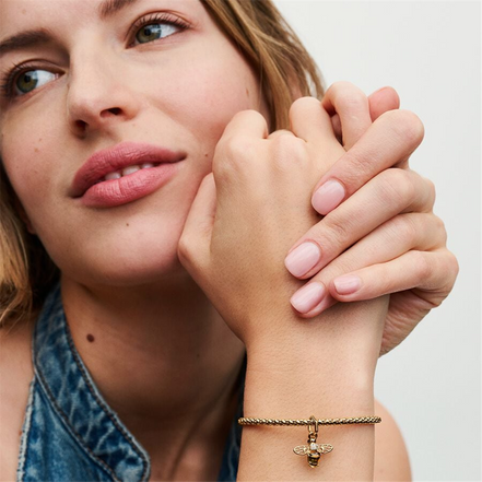 Pandora Moments Sparkling Bee Dangle Charm