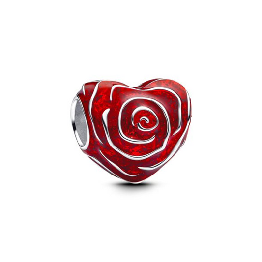 Pandora Moments Rose Heart Charm