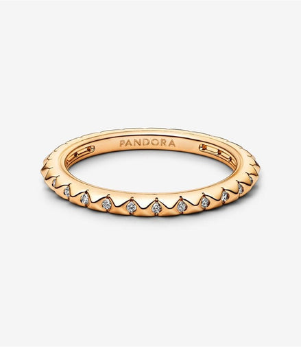 Pandora ME Pyramids Ring Size 6