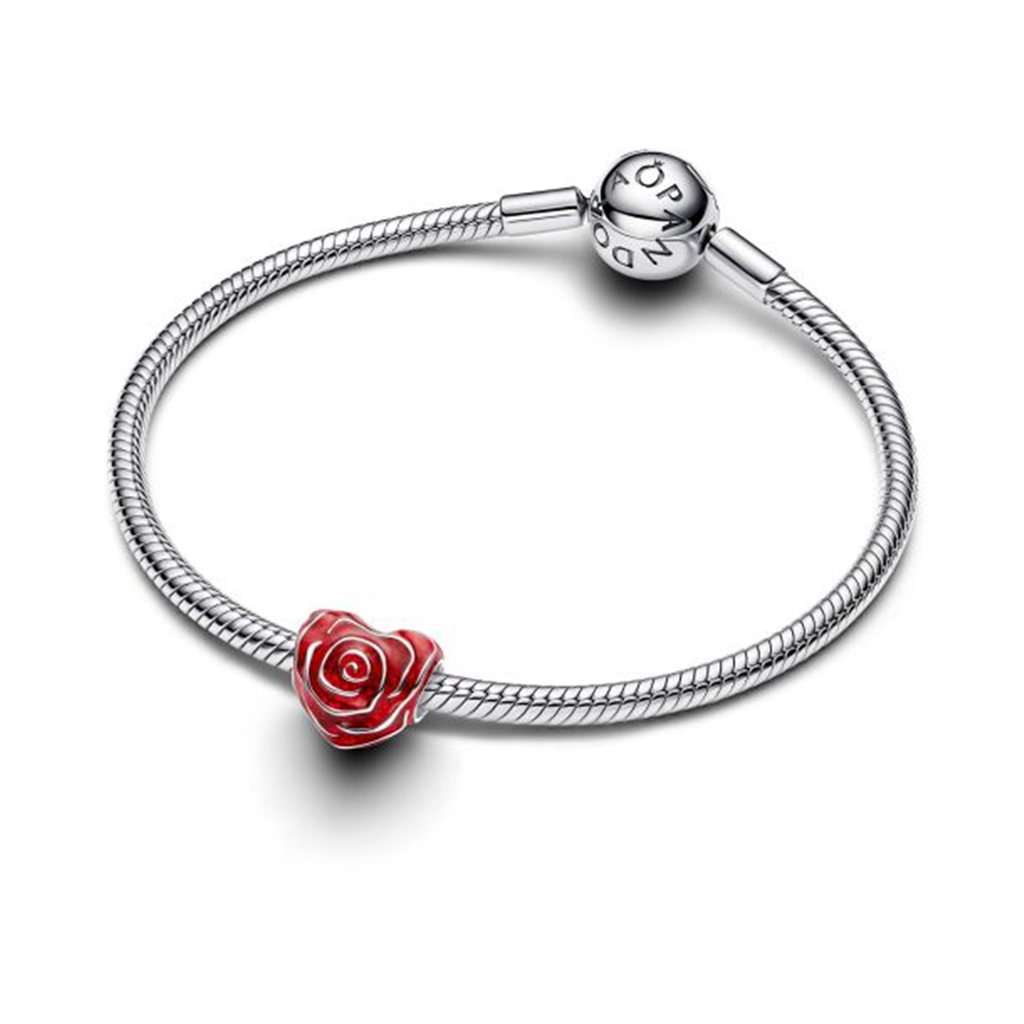 Pandora Moments Rose Heart Charm