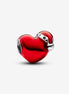Pandora Moments Metallic Red Christmas Heart Charm