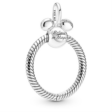 Pandora Disney Mickey Mouse Small O Pendant