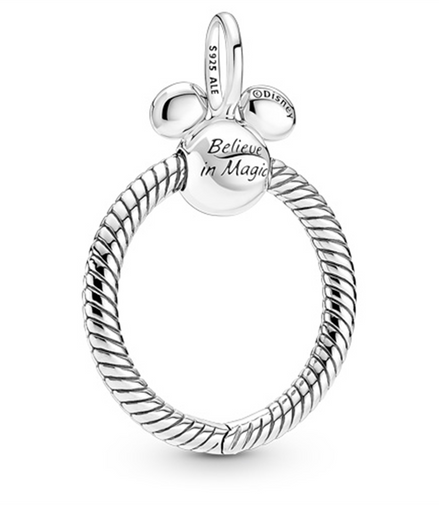 Pandora Disney Mickey Mouse Small O Pendant