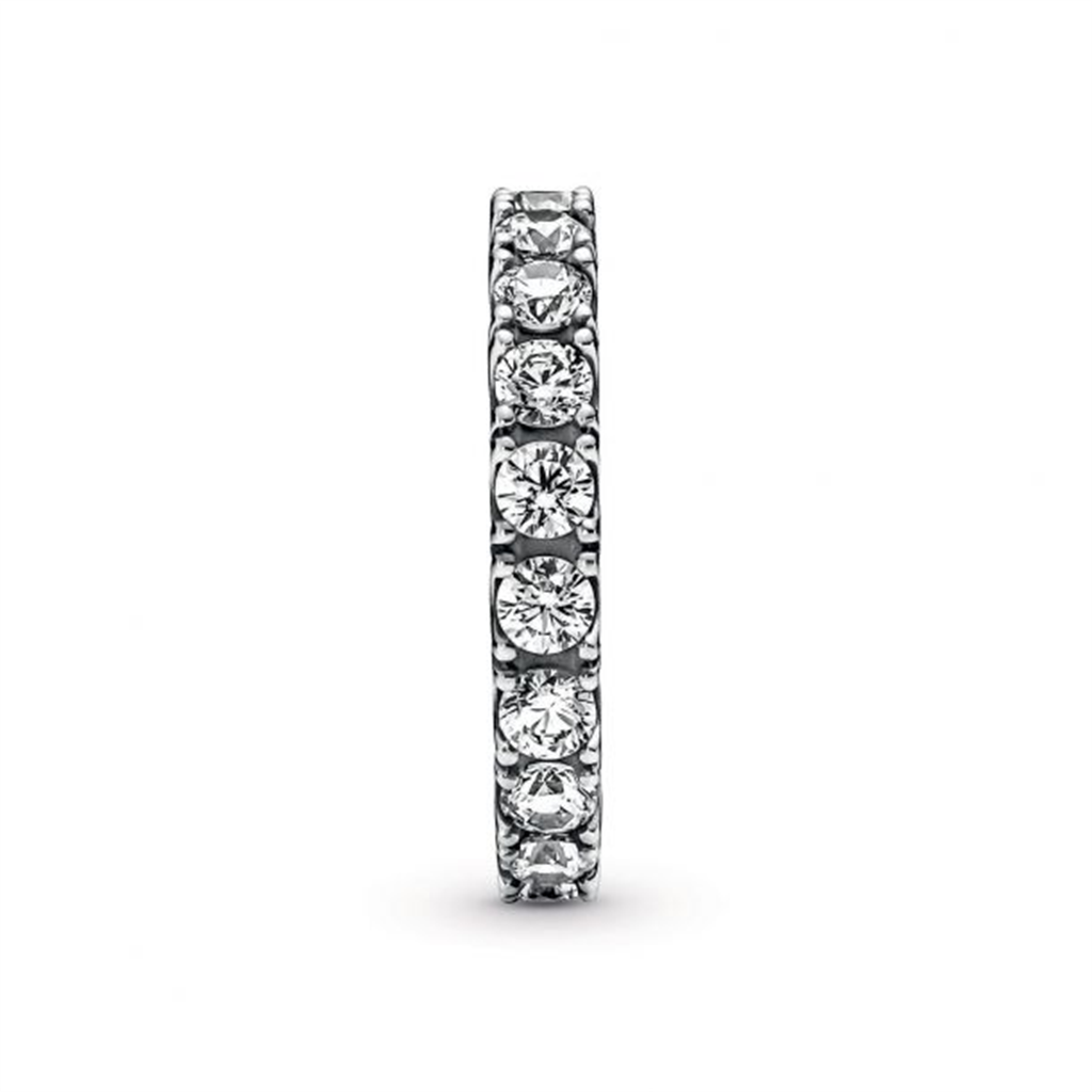 Pandora Sparkling Row Eternity Ring Size 7