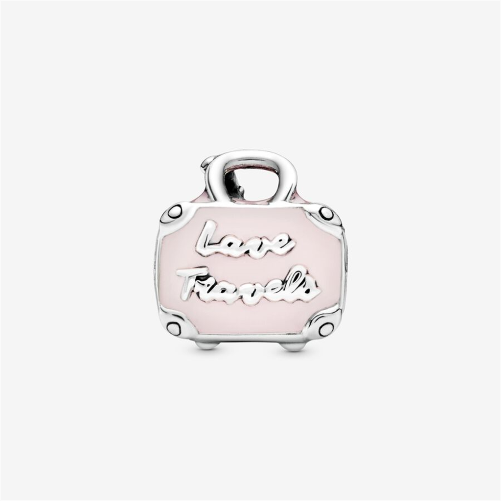 Pandora Moments Pink Travel Bag Charm