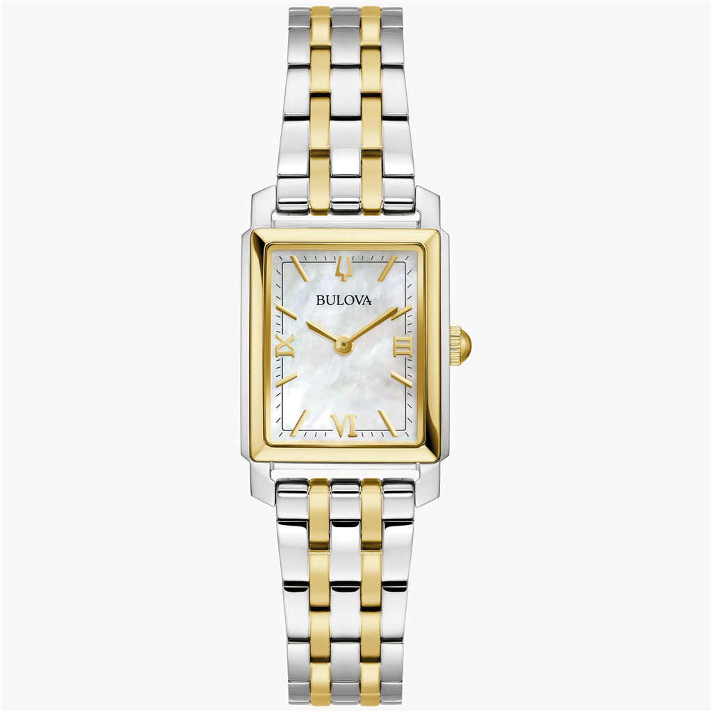 Bulova Ladies Classic Sutton Two-Tone Stainless Steel Watch