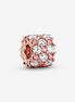 Pandora Timeless Pink And Clear Sparkle Charm