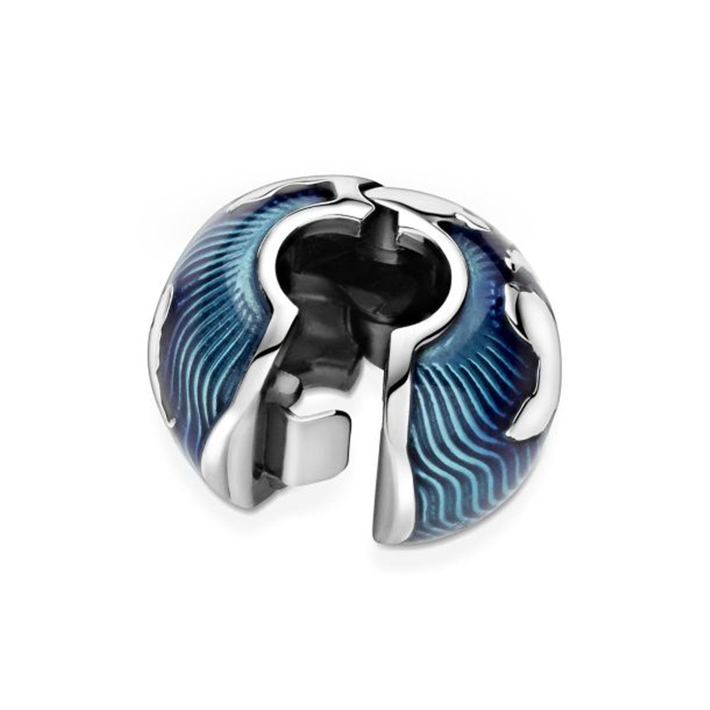 Pandora Blue Globe Clip Charm