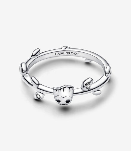 Pandora Marvel Guardians of the Galaxy Groot Leaf Ring Size 6