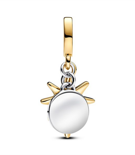 Pandora Moments Engravable North Star Lab-grown Diamond Dangle Charm