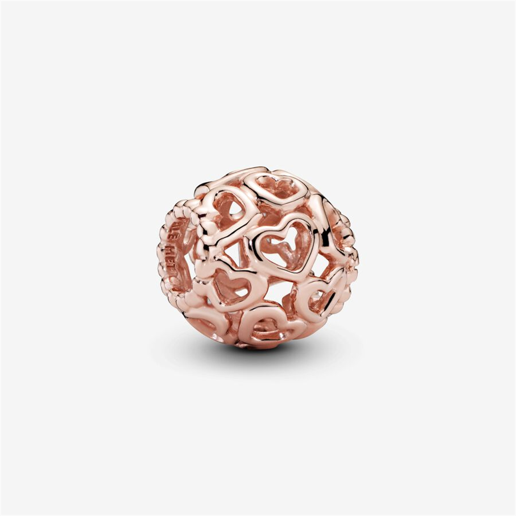 Pandora Moments Openwork Hearts Charm