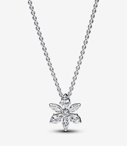 Pandora Timeless Sparkling Herbarium Cluster Pendant Necklace