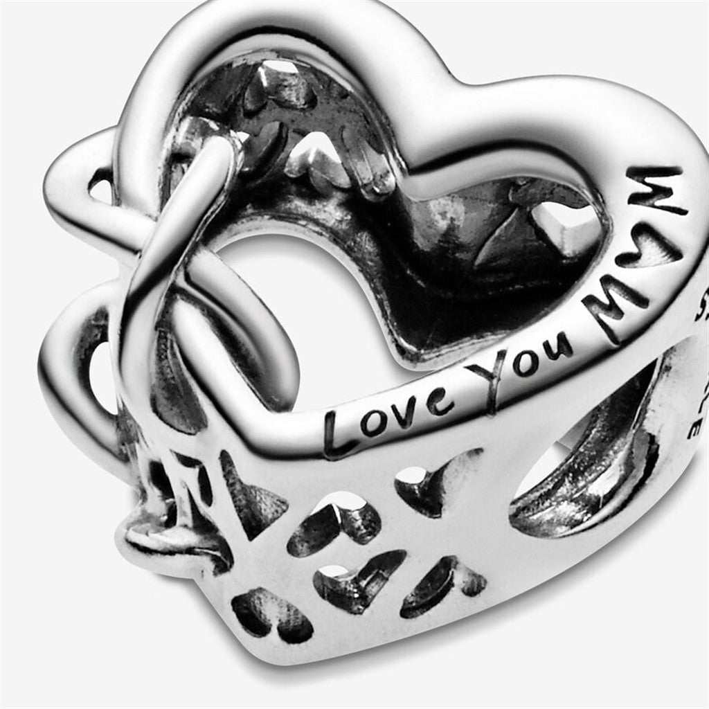 Pandora Moments Love You Mom Infinity Heart Charm