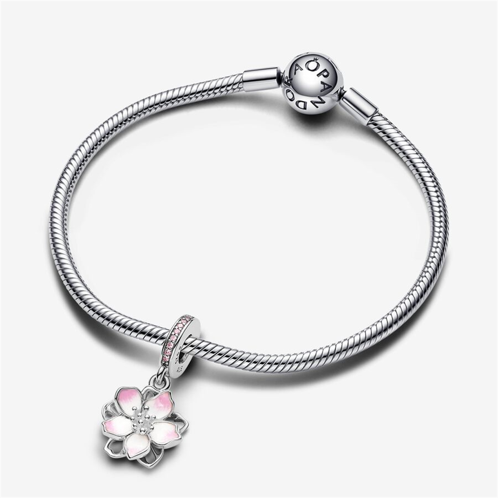 Pandora Moments Cherry Blossom Dangle Charm
